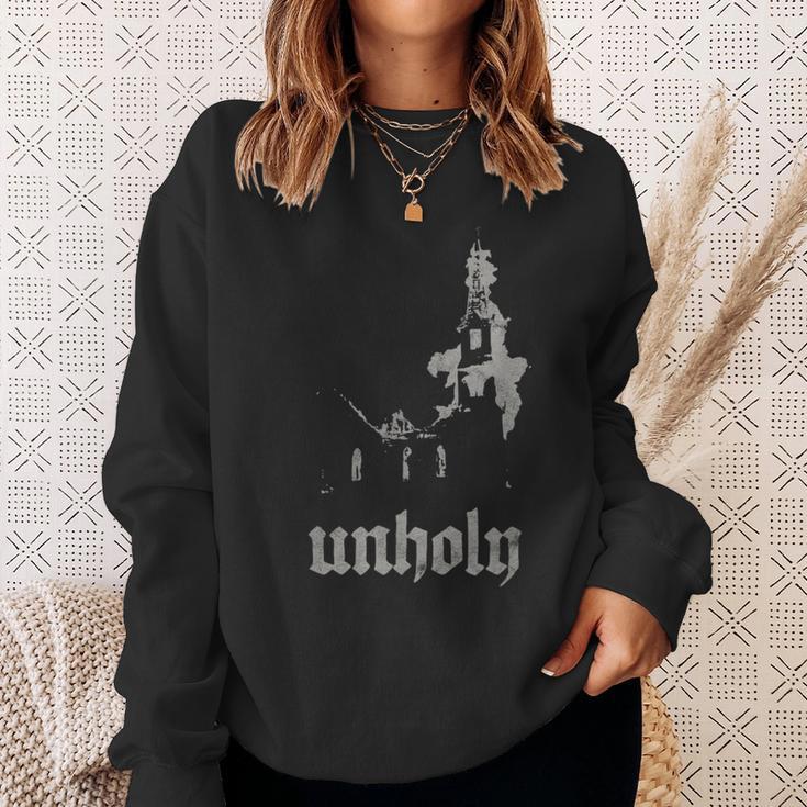 Occult Unholy Okkult Satan Witch Hexen Antichrist Sweatshirt Geschenke für Sie