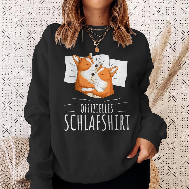 Official Corgi Dog Sleep Sweatshirt Geschenke für Sie