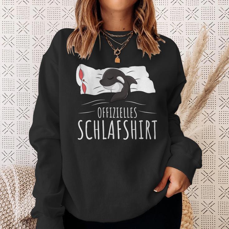 Official Orca Whale Sword Whale Killer Whale Sweatshirt Geschenke für Sie