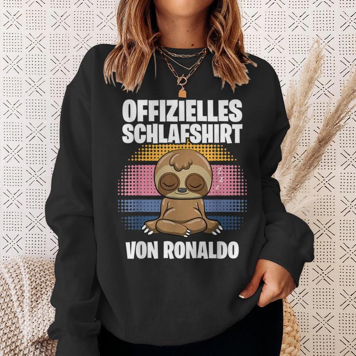 Official Ronaldo Sleep Personalised S Sweatshirt Geschenke für Sie