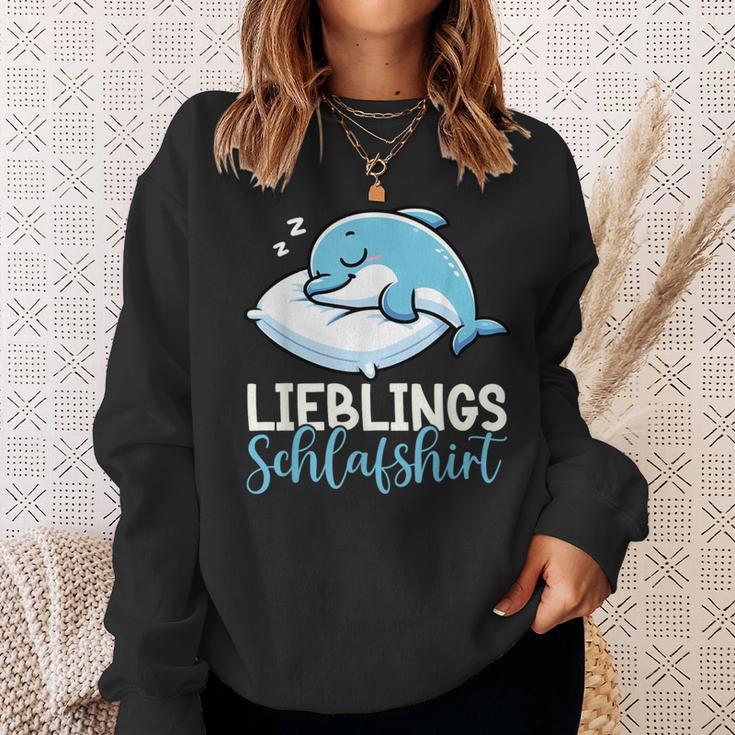 Official Sleep Dolphin Pyjamas Napper Sweatshirt Geschenke für Sie