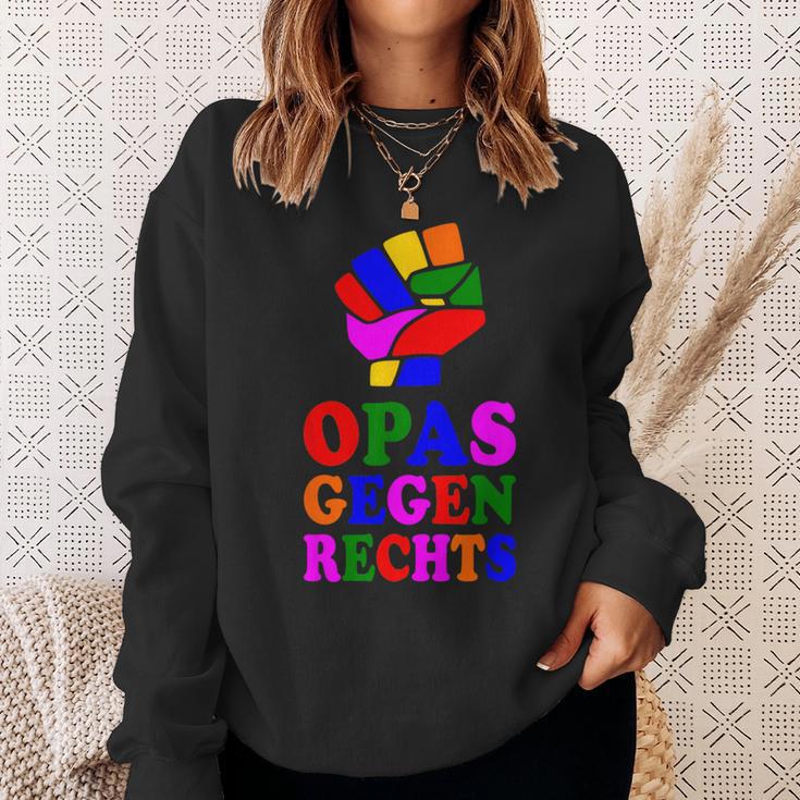 Opas Gegen Rechts Sweatshirt Geschenke für Sie