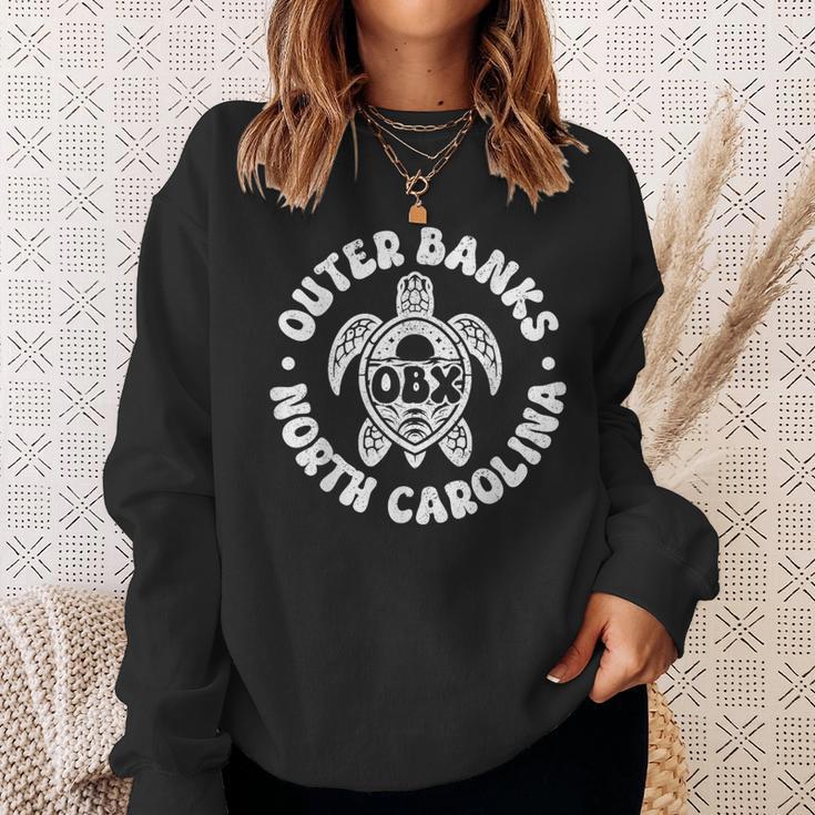 Outer Banks North Carolina Souvenir Turtle Sweatshirt Geschenke für Sie