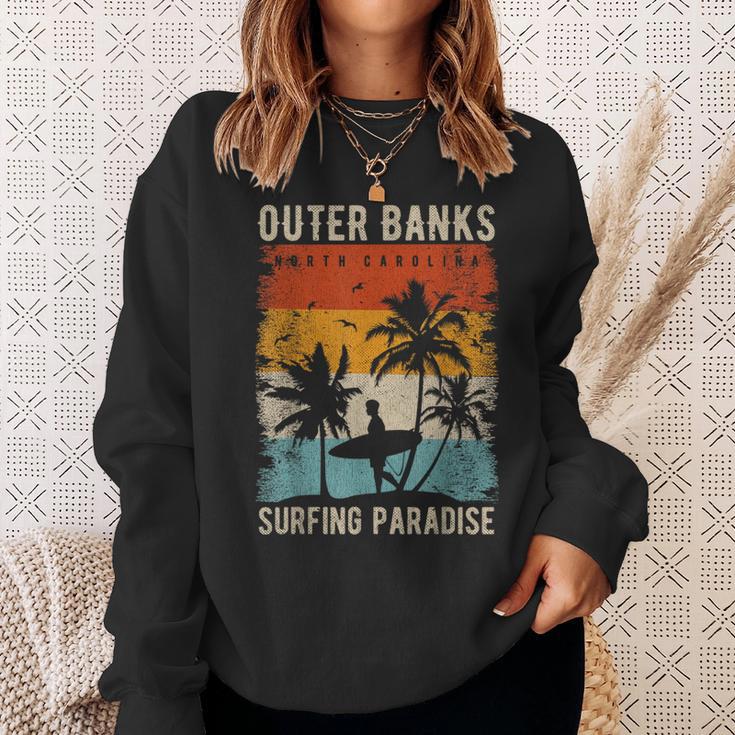 Outer Banks North Carolina Usa Surf S Sweatshirt Geschenke für Sie