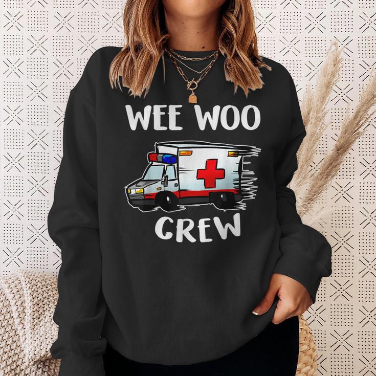 Paramedic Ambulance Wee Woo Crew Sweatshirt Geschenke für Sie