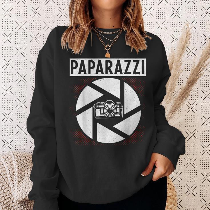 Photography Camera Lens Retro Paparazzi Sweatshirt Geschenke für Sie