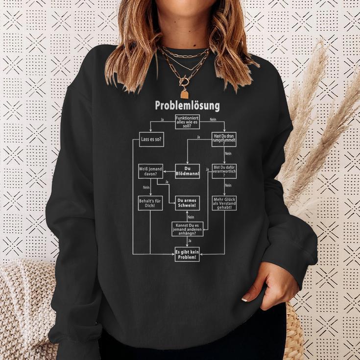 Problem Solving Fun For Sayings Sweatshirt Geschenke für Sie