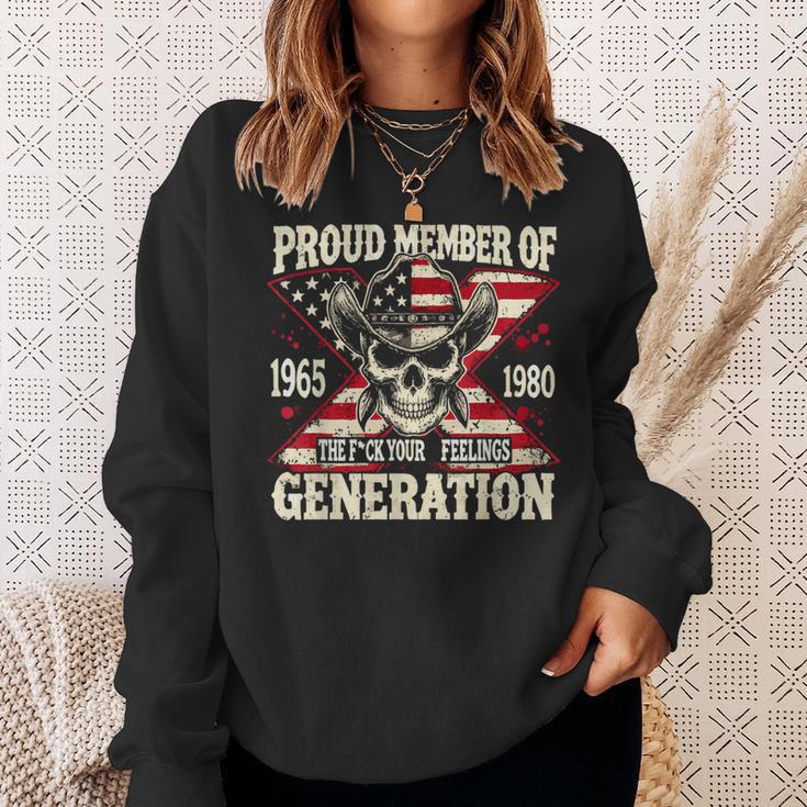 Proud Member Of 1965 1980 Generation Sweatshirt Geschenke für Sie