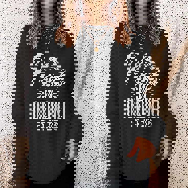 Proud New Homeowner 2025 First Time House Buyer Matching Sweatshirt Gifts for Her