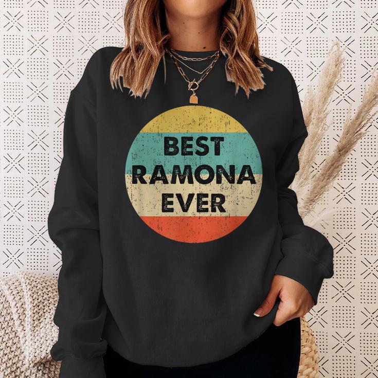 Ramona First Name Sweatshirt Geschenke für Sie