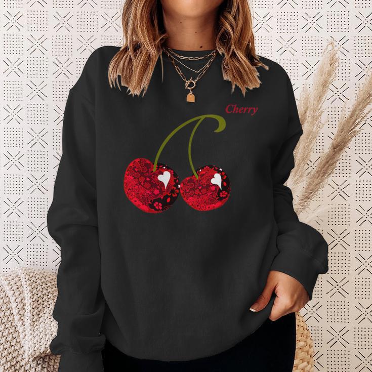 Red Cherry Cherry Cherry Sweatshirt Geschenke für Sie