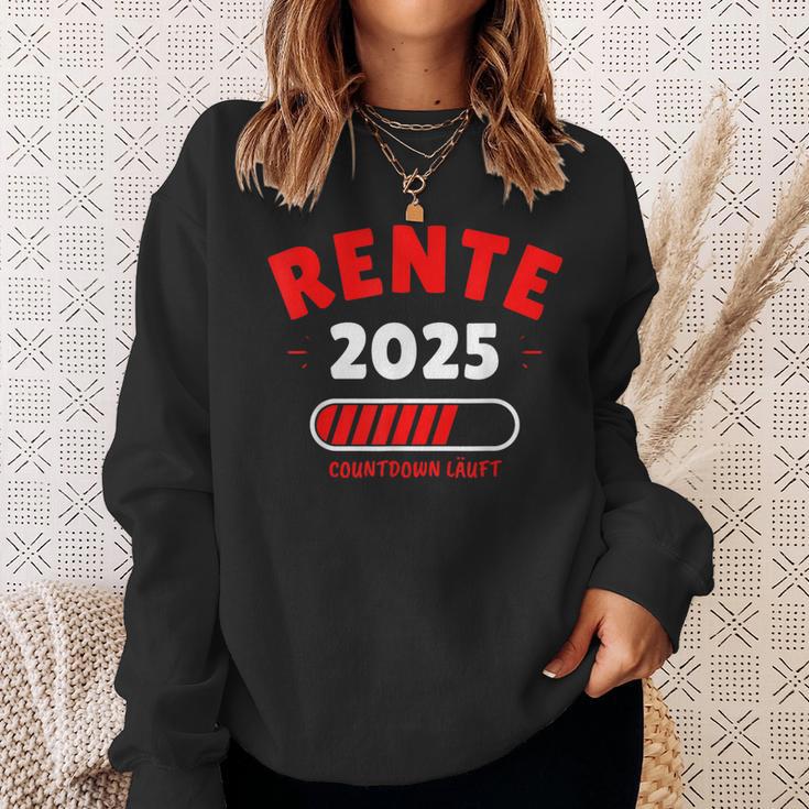 Rente 2025 Der Countdown Lauft Das Lustige Rentner Sweatshirt Geschenke für Sie