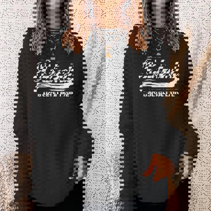 Retired Basketball Player RetirementShirt Sweatshirt Gifts for Her