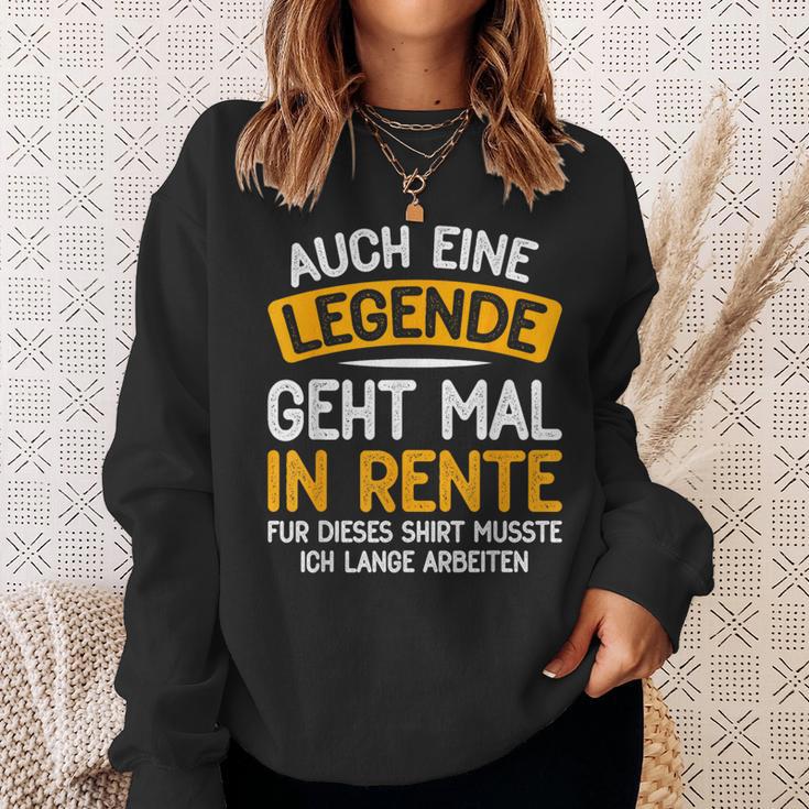 Retirement 2024 Retirement Pension Decoration Retirees 2023 Sweatshirt Geschenke für Sie