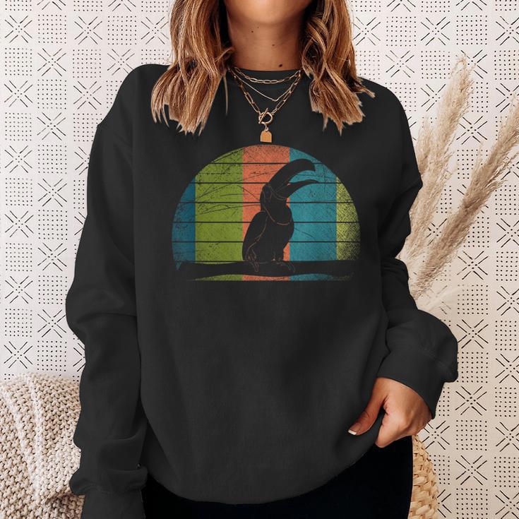 Retro Toucan Sweatshirt Geschenke für Sie