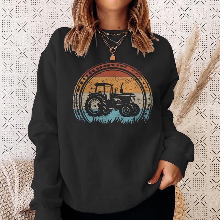 Retro Trekker Farmer Tractor Sweatshirt Geschenke für Sie