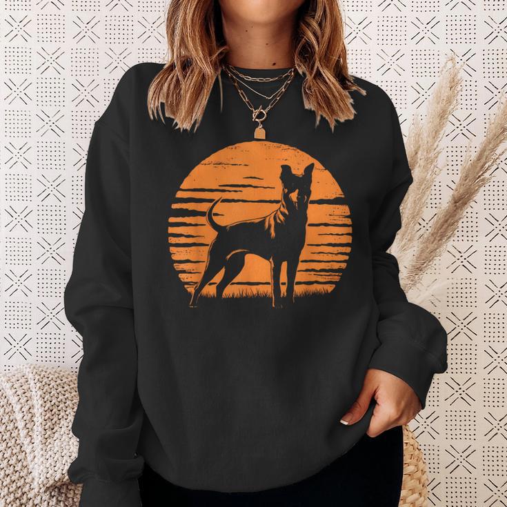 Retrointage Working Kelpie Dog Sweatshirt Geschenke für Sie