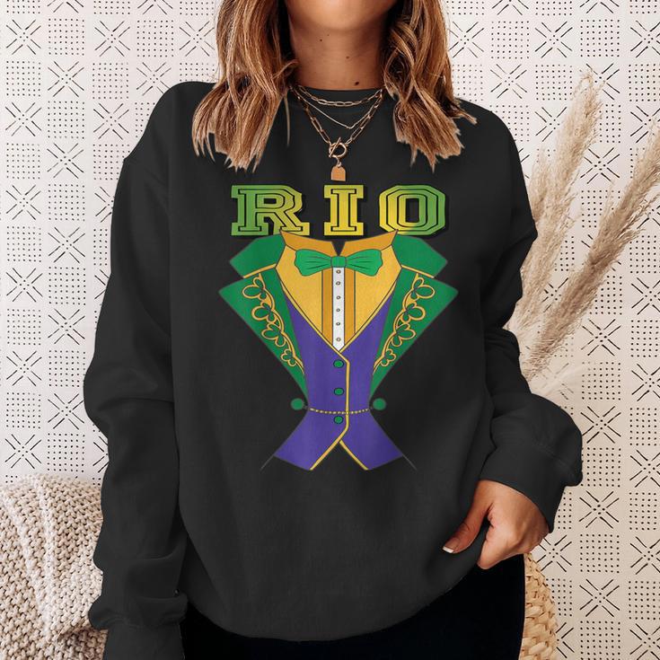 Rio Carnival Costume Brazil Rio De Janeiro Souvenir Sweatshirt Geschenke für Sie