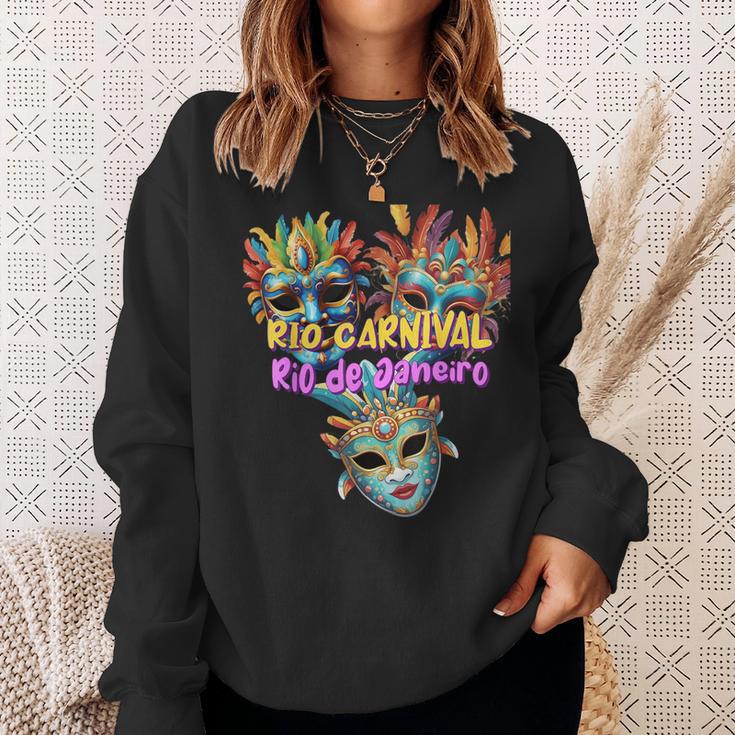 Rio Carnival Rio De Janeiro Brazil Circus Costume Sweatshirt Geschenke für Sie