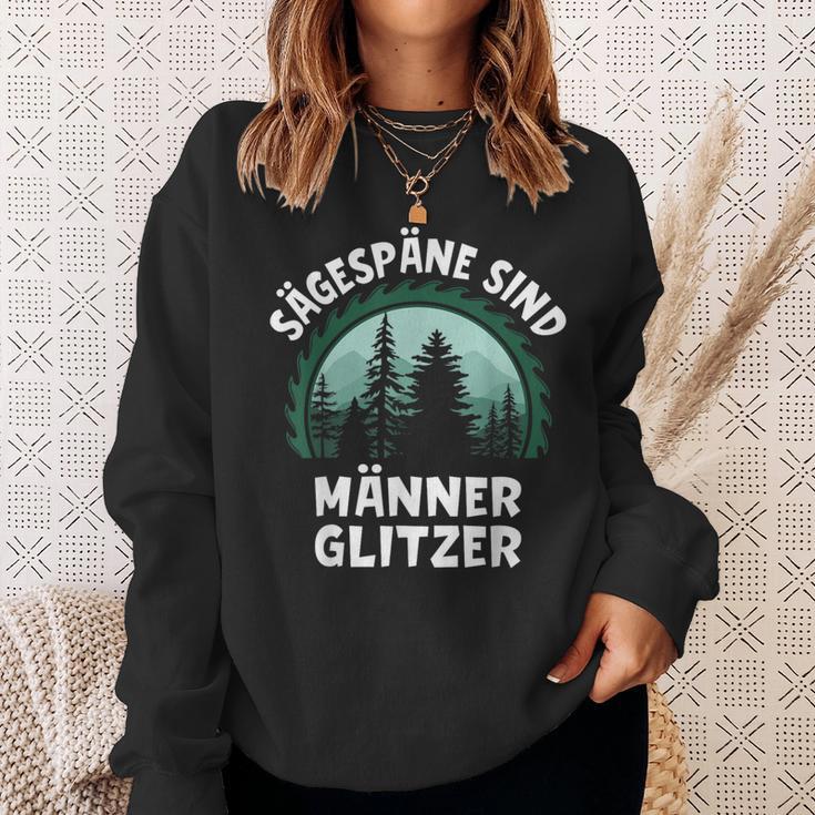 Sägespäne Sind Glitter Sweatshirt Geschenke für Sie