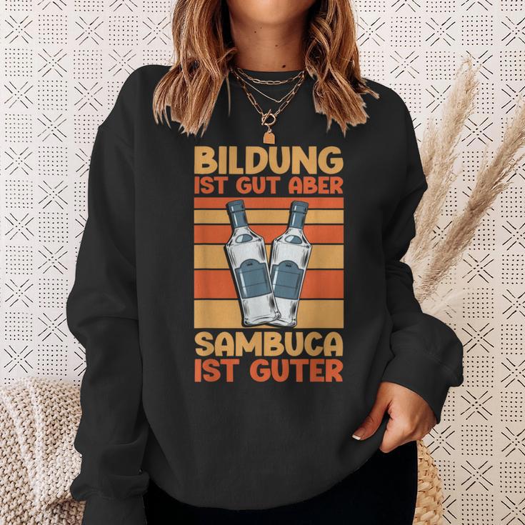 Sambuca Lustiges Alkohol Sambuca Sweatshirt Geschenke für Sie