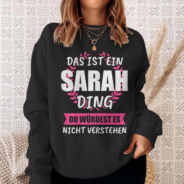 Sarah Name First Name Sweatshirt Geschenke für Sie