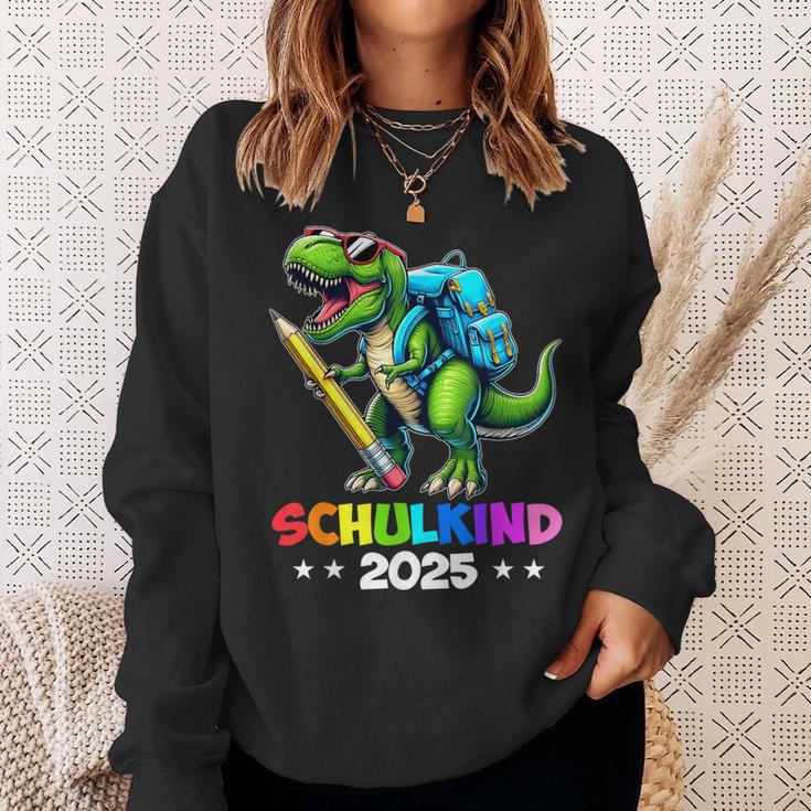 Schulkind 2025 DinoRex Jungen Dinosaurier Einschulung Sweatshirt Geschenke für Sie