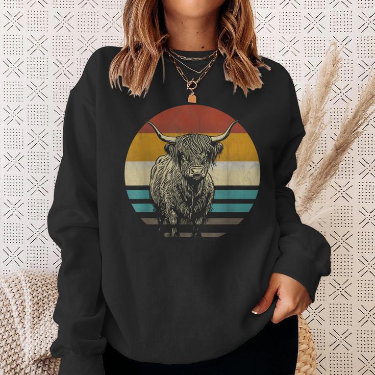 Scottish Highland Cattle Highland Cattle Farmer Sweatshirt Geschenke für Sie