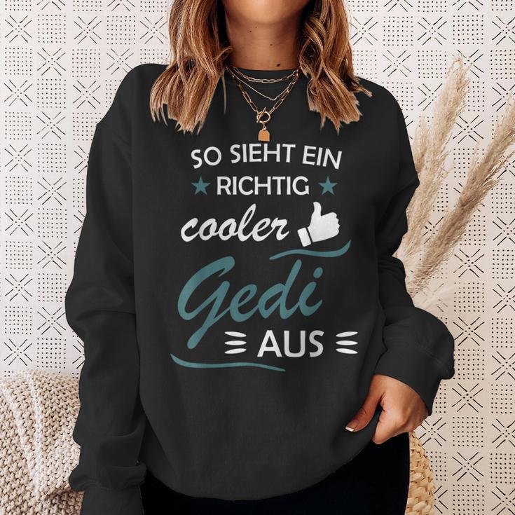 So Sieht Ein Richtig Cooler Gedi Aus Taufdi Sweatshirt Geschenke für Sie