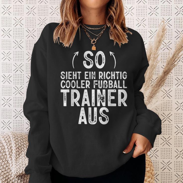 So Sieht Ein Richtig Football Trainer Football Sweatshirt Geschenke für Sie