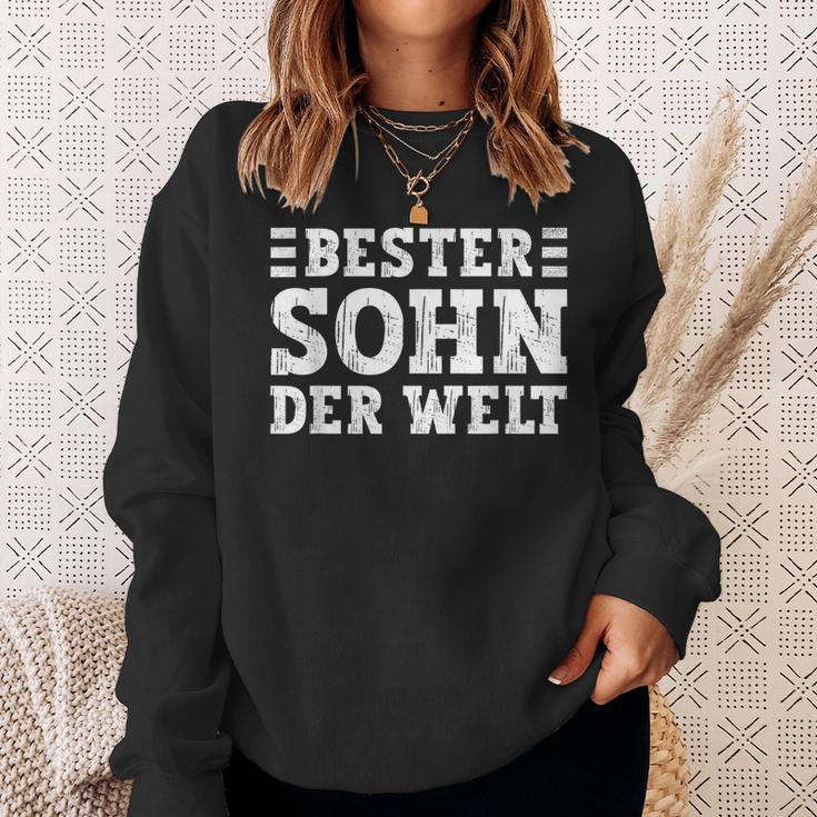 Sohnon Eltern Für Den Besten Sohn Der Welt German Langu Sweatshirt Geschenke für Sie