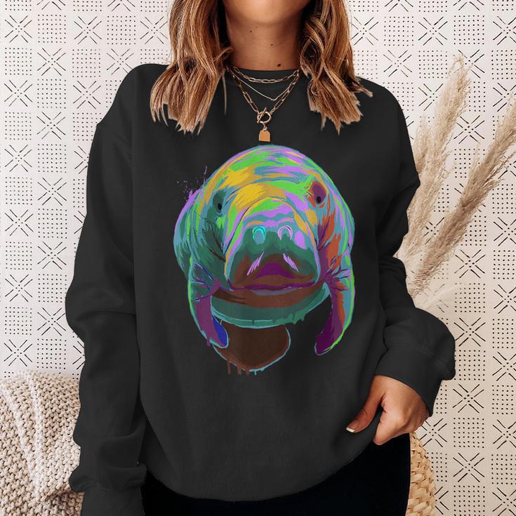 Splash Mana Round Tail Sea Cow Sweatshirt Geschenke für Sie