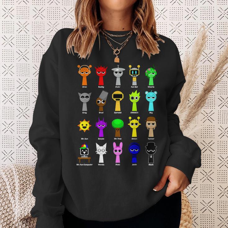 All My Sprunki Toys Sweatshirt Geschenke für Sie