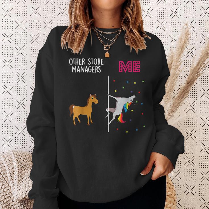 Store Manager Unicorn Others You Sweatshirt Geschenke für Sie