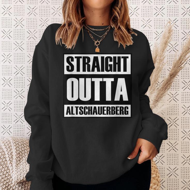 Straight Outta Altschauerberg Drachenlord Meme Internet Sweatshirt Geschenke für Sie