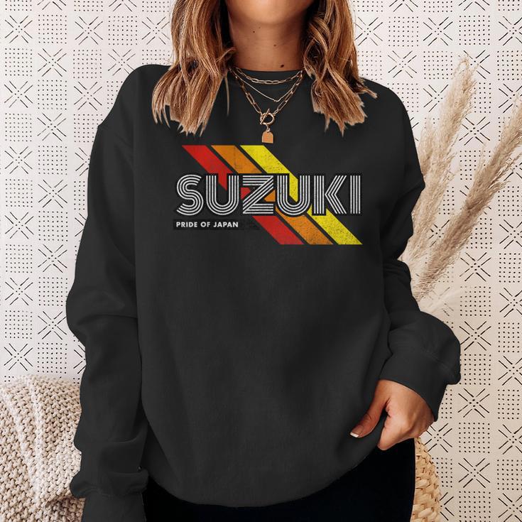 Suzuki Japanese Surname Retrointage Sweatshirt Geschenke für Sie