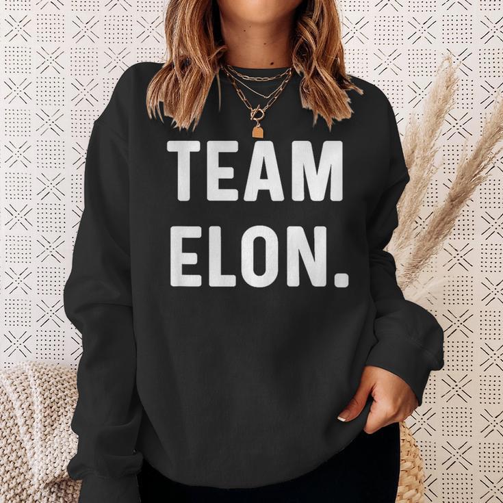 Team Elon Name Sweatshirt Geschenke für Sie