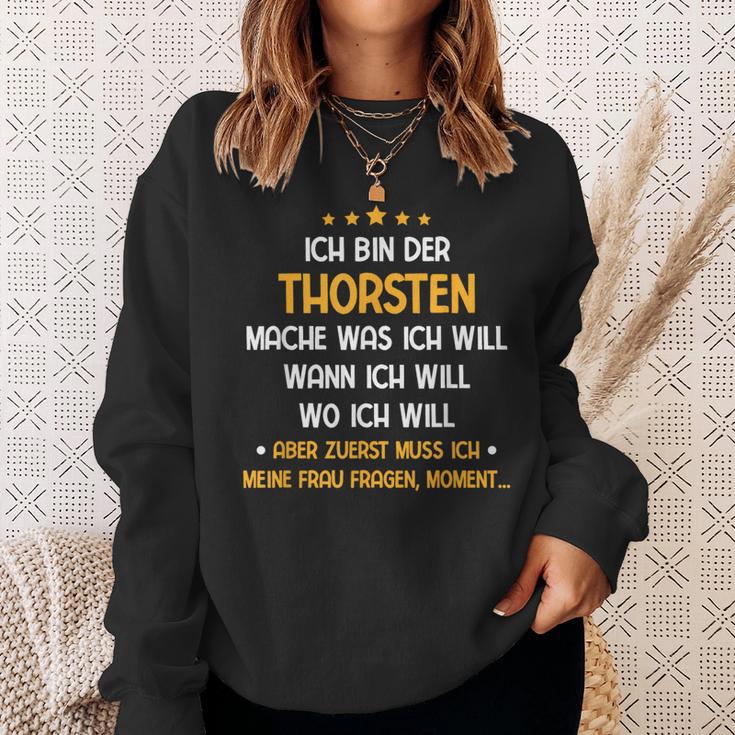 Thorsten First Name Sweatshirt Geschenke für Sie