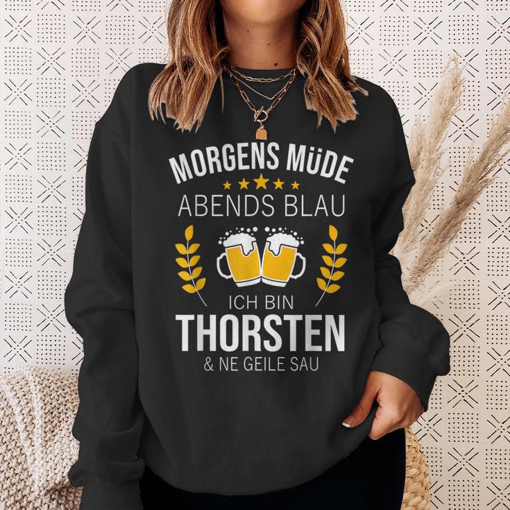 Thorsten Name Idea Birthday Saying Sweatshirt Geschenke für Sie