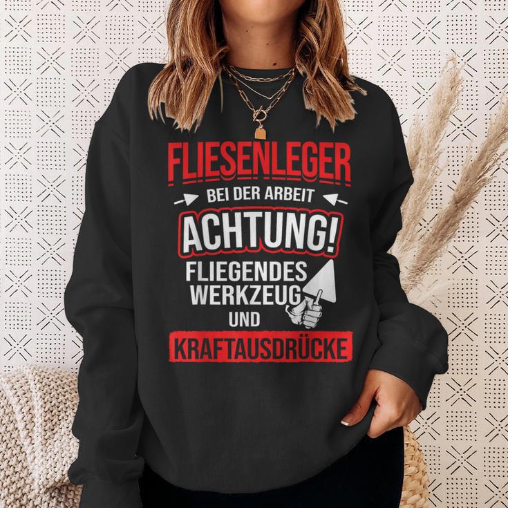 Tiling Bei Der Arbeiter Sweatshirt Geschenke für Sie