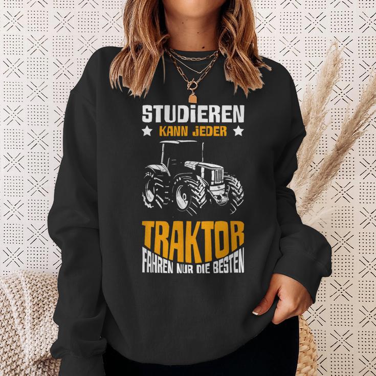 Tractor Driving The Best Farm Farmer Boys Sweatshirt Geschenke für Sie