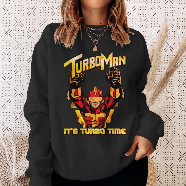 Turbo Man It's Turbo Time Sweatshirt Geschenke für Sie