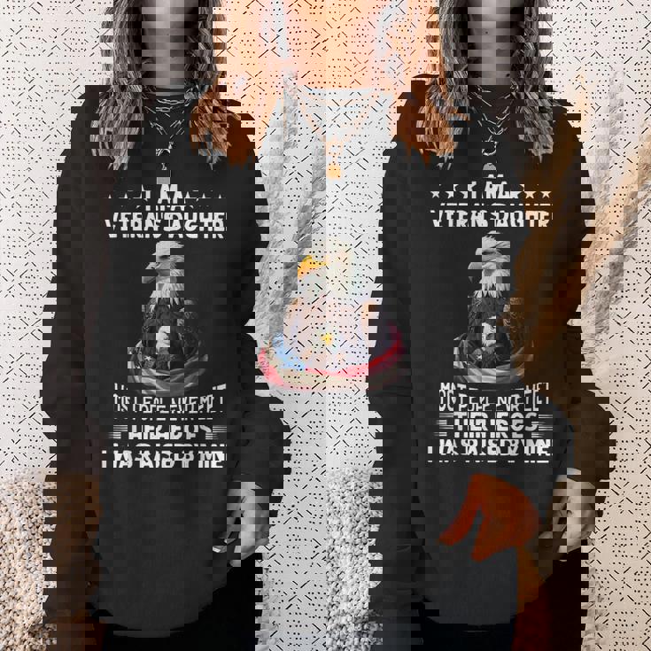 I Am A Veteran's Daughter Most People Never Meet Their Sweatshirt Gifts for Her