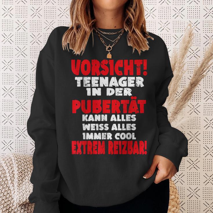 Vorsicht Nager In Der Puberty Nie Slogan Sweatshirt Geschenke für Sie