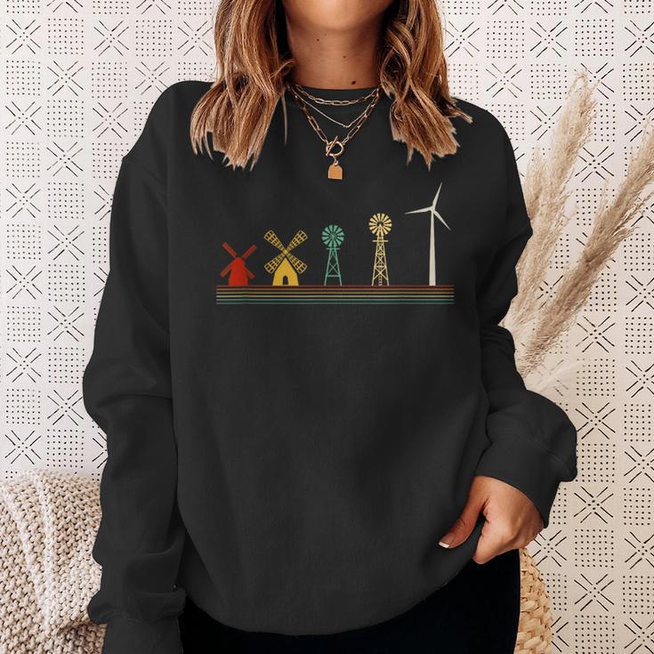 Wind Energy Development Windmill Sweatshirt Geschenke für Sie