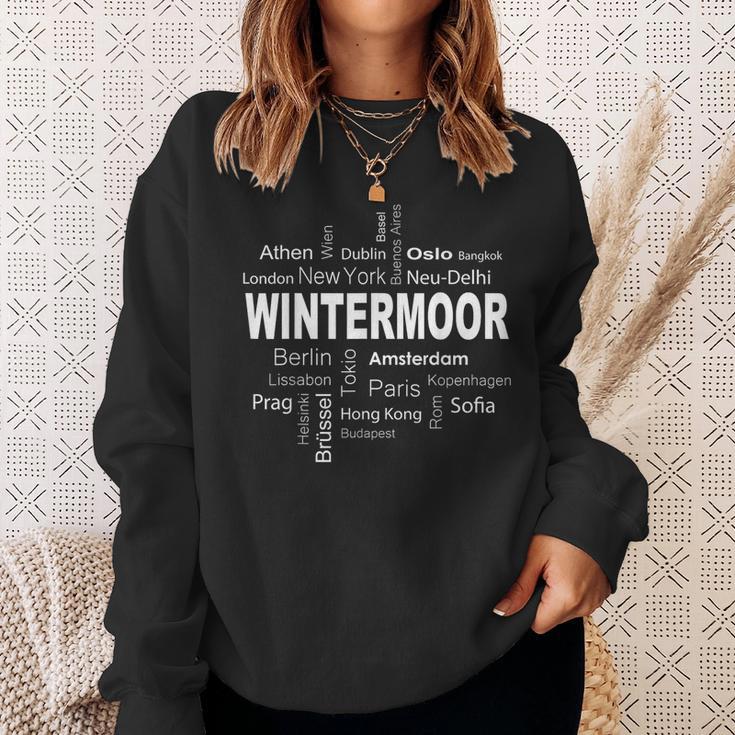 Wintermoor New York Berlin Wintermoor Meine Hauptstadt Sweatshirt Geschenke für Sie