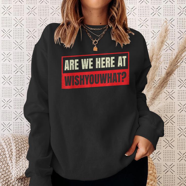 Word Denglish Sarcasm Humour Irony Sweatshirt Geschenke für Sie