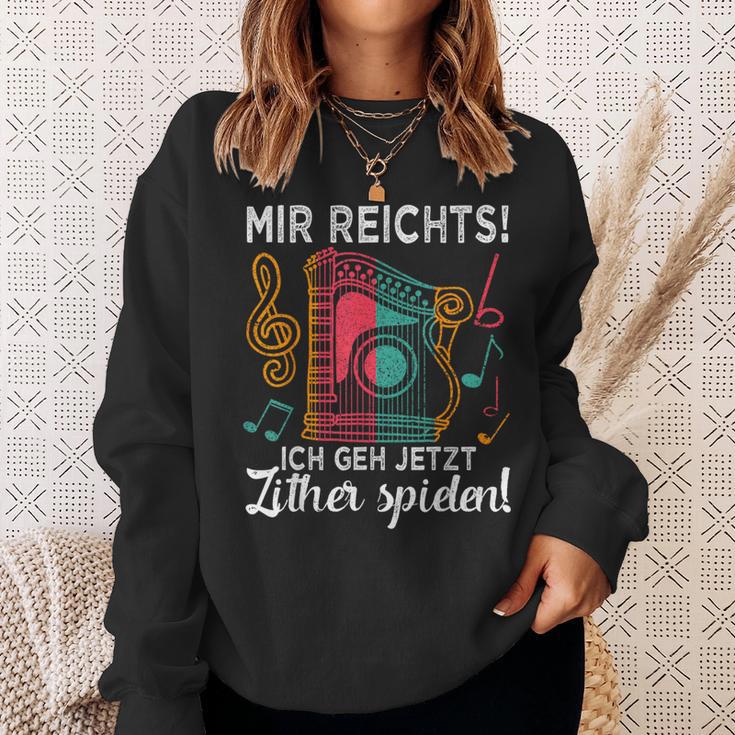 Zither Zither Player Sweatshirt Geschenke für Sie