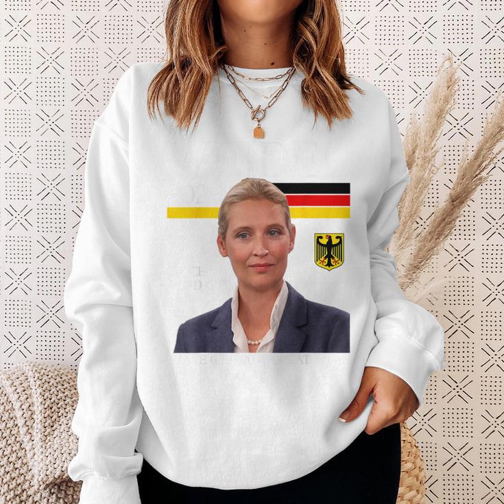 Alice Wird Gut Weidel 2025 Make Germany Great Again Blue Sweatshirt Geschenke für Sie