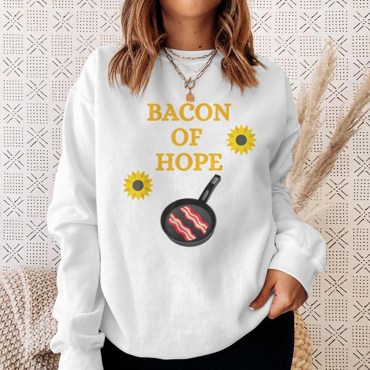 Bacon Of Hope Baerbock Green Bundestag Anti-Green Party Green Sweatshirt Geschenke für Sie